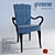 Elegant Moravia Armchair: Italian Craftsmanship 3D model small image 1