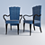 Elegant Moravia Armchair: Italian Craftsmanship 3D model small image 3