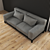 Oxford Sofa: Contemporary Elegance for Your Living Space 3D model small image 2