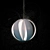 Modern Plastic Chandelier 3D model small image 1