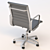 Versatile Vitra: Customizable Leather Office Chair 3D model small image 3