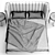 Modern Brooklyn Bed 3D model small image 2