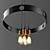 Retro Industrial Pendant Light 3D model small image 3