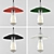 Vintage Industrial Pendant Light 3D model small image 2