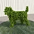 Doggie Topiary: Adorable Garden Pet 3D model small image 1