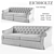 Title: Elegance Redefined: Eichholtz Eldridge Sofa 3D model small image 1