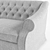 Title: Elegance Redefined: Eichholtz Eldridge Sofa 3D model small image 3
