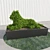Elegant Tiger Topiary 3D model small image 1