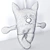 Cuddly Cat Tilde - Decorative Interior Toy 3D model small image 2