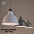 Industrial Loft Hanging Lamp 3D model small image 2