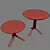 Sleek Namu Table Set: Coffee & Lounge Tables 3D model small image 3