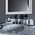 Classics Collection Bathroom Vanity 3D model small image 2