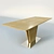 Modern Sleek Dining Table 3D model small image 1