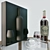 Elegant Wine Set: Malmsta Side Table 3D model small image 2
