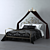 Title: Elegant Classic Bed Lavitta 3D model small image 1