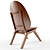 Iconic Klassiker Chair: A Timeless Relaxation Piece 3D model small image 2