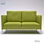 Comfort Plus Sofa 3D model small image 1