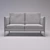 Comfort Plus Sofa 3D model small image 3