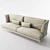 Elegant Milan Sofa - Luxurious and Spacious 3D model small image 1