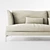 Elegant Milan Sofa - Luxurious and Spacious 3D model small image 2