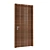 Cacao Graffiata Inverso: Stylish and Modern Door 3D model small image 1