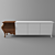 Modern Square Storage Drawer 3D model small image 2