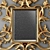 Reflective Shine: Modern Decor Mirror 3D model small image 2