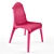 Sleek Fire Chair - Stylish and Ergonomic 3D model small image 3