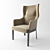 Elegant Molteni Armchair 3D model small image 1