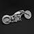 HD Face F**k Custom Harley-Based Motorcycle 3D model small image 3