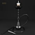 Title: Premium Heavy-Duty Hookah 3D model small image 1