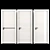 Classic elegance: ProfilDoors interior door. 3D model small image 2