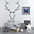 Scandi Modern Decor Set 3D model small image 2