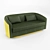 Earth-Inspired Sofa by Brabbu 3D model small image 1