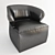 Leather Armchair Elegance 3D model small image 2