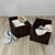 Linen Storage Baskets: Organize Towels 3D model small image 1