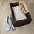 Linen Storage Baskets: Organize Towels 3D model small image 3