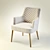  Stylish Torre DaVinci 03W Chair 3D model small image 1