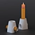 Elegant Bosa Candlestick 3D model small image 1