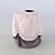 Kids Cape Chair Cover 3D model small image 1