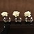 Elegant White Rose Bouquet 3D model small image 3