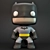 Dynamic Batman Pop Figure 3D model small image 1