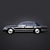 Vintage LINCOLN TownCar 1990s 3D model small image 2