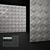 Pangu Textured Wall Panels - Modern Design Solution 3D model small image 1