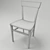 Italian Plywood Light Chair 3D model small image 2