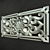 Exquisite Arabic Carving Ornament 3D model small image 2