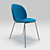 Modern Elegance: Gubi Chair 3D model small image 1