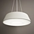 Modern Shade Pendant Den Single - Stylish Lighting Solution 3D model small image 1