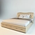 Imperia Bed: A Luxurious Sleep Experience 3D model small image 1