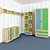 Kid's Room Furniture Set 3D model small image 1